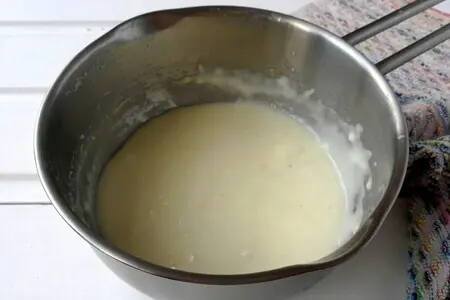 Плавленный сыр с ветчиной: шаг 2