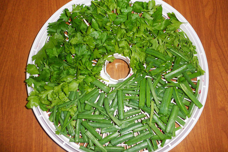 Приправа из сушеных овощей и зелени: шаг 5