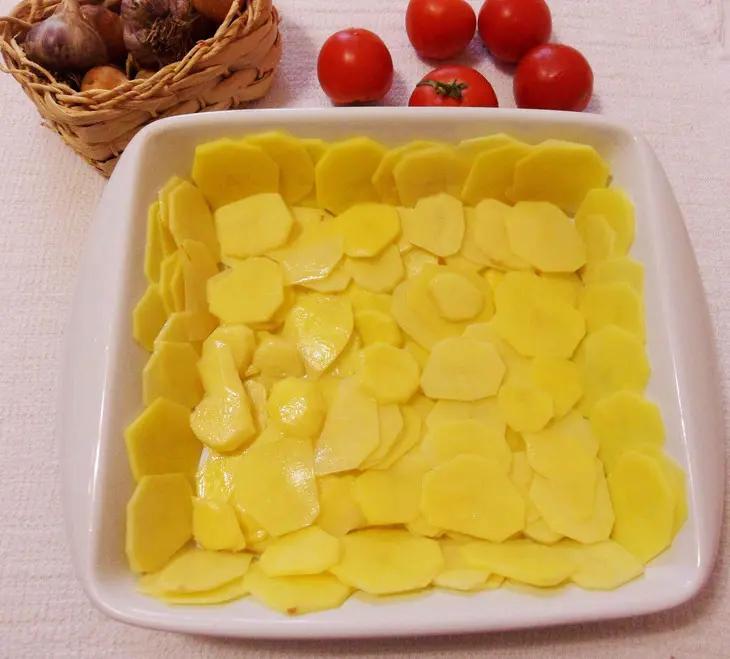 Котлеты с картошкой, запеченные в духовке: шаг 4