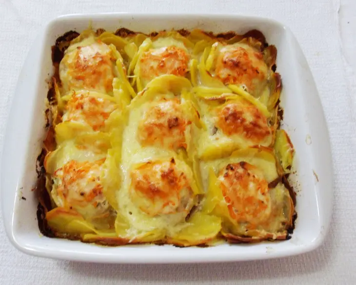 Котлеты с картошкой, запеченные в духовке: шаг 10