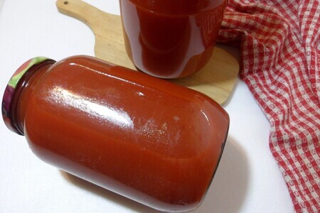 Натуральный томатный сок на зиму: шаг 4