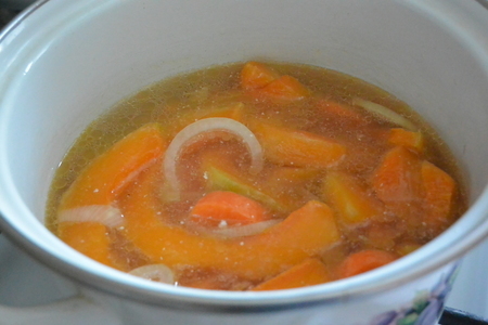 Тыквенный суп пюре: шаг 1