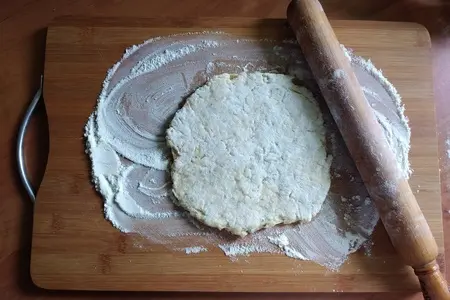 Творожные лепёшки на сковороде: шаг 7
