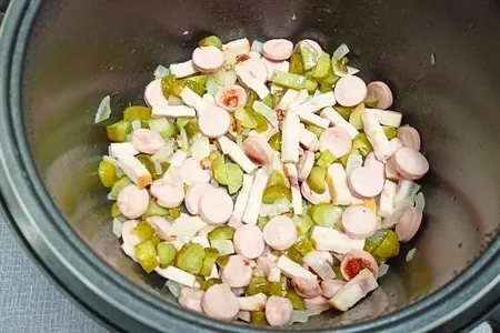 Солянка с индейкой — рецепт вкусной солянки в мультиварке: шаг 3