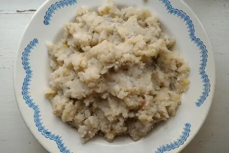 Котлеты из трески: шаг 3