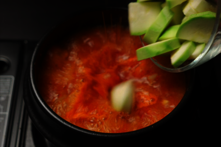 Острый корейский суп кочудян-чиге: шаг 21