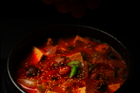 Острый корейский суп кочудян-чиге: шаг 26