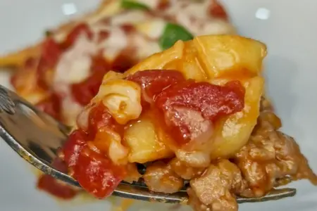 Ленивая лазанья с пастой кочудян: шаг 17