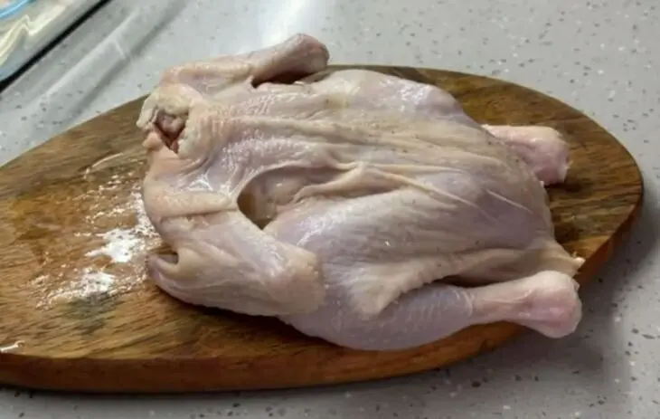 Куриный суп с пастой кочудян: шаг 1