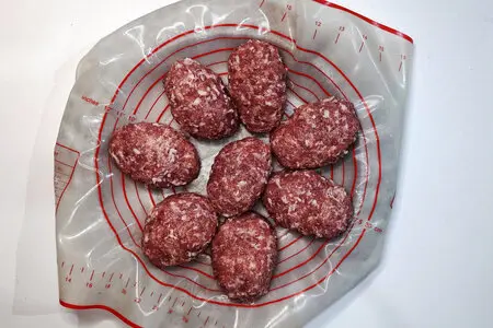 Заготовка и заморозка полуфабрикатов 15,6 кг: шаг 5