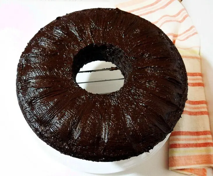 Пряный кекс с портвейном и черносливом: шаг 12