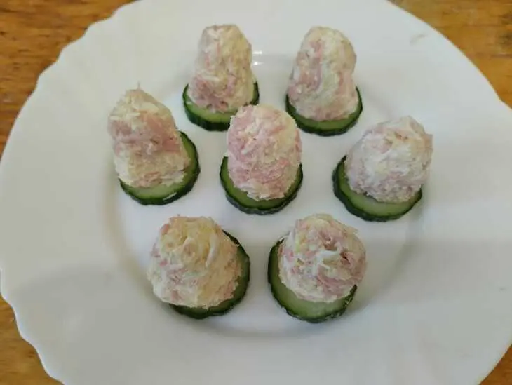 Закуска "грибочки": шаг 7