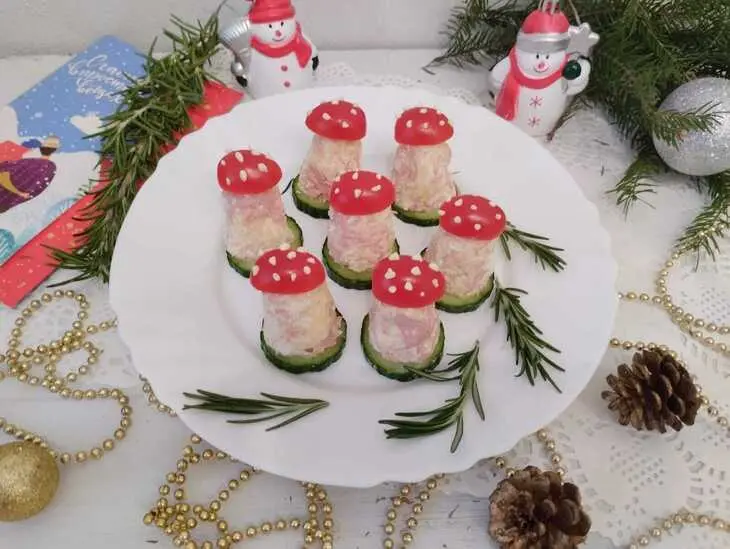 Закуска "грибочки": шаг 8