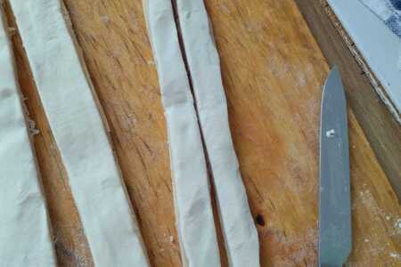 Закусочные елочки с беконом и сыром: шаг 3