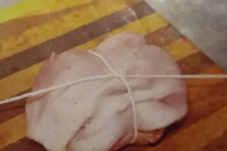 Закуска "мясной цветок": шаг 6