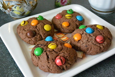 Шоколадное печенье: шаг 8