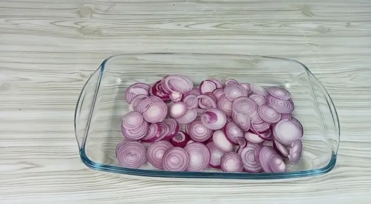 Курятина с персиками в духовке: шаг 4