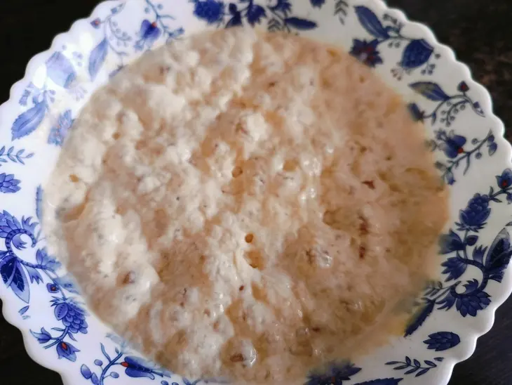 Пасхальный кулич на молоке: шаг 2