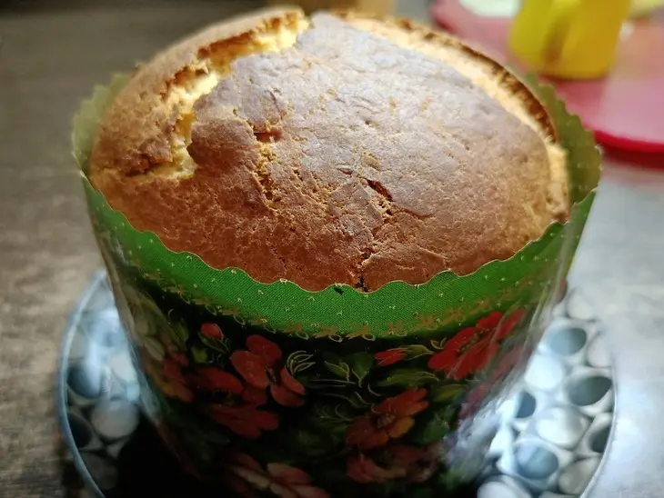 Пасхальный кулич на молоке: шаг 8