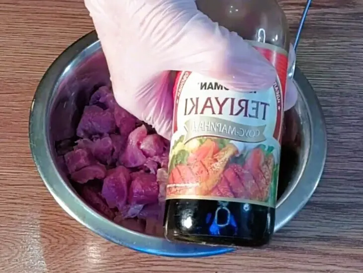 Мясо в соусе терияки с овощами: шаг 3