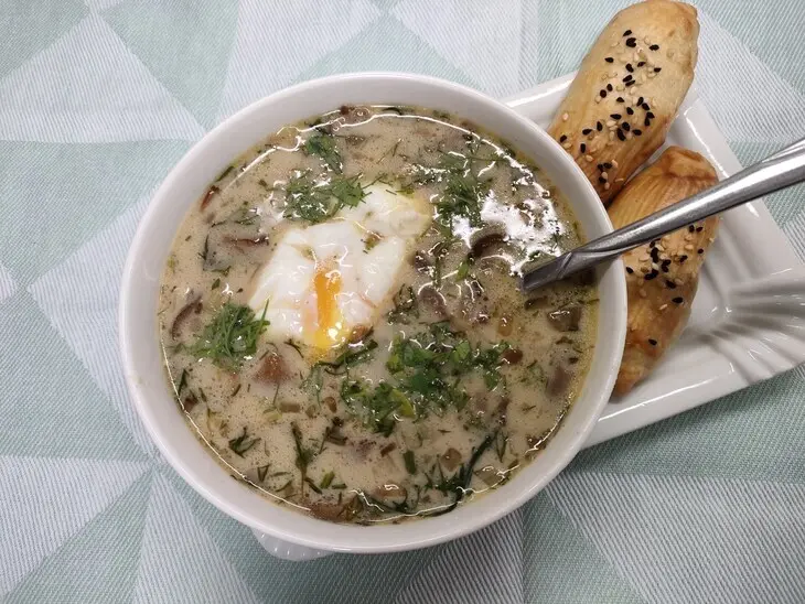 Кулайда - чешский грибной суп: шаг 3
