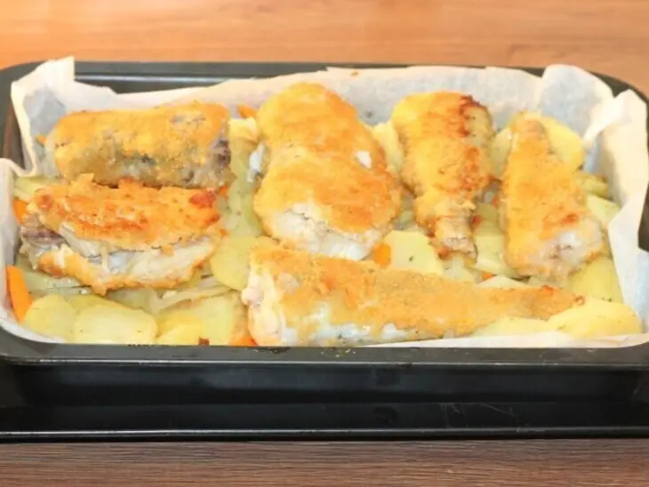 Минтай в пергаменте и со сливочным вкусом: шаг 7