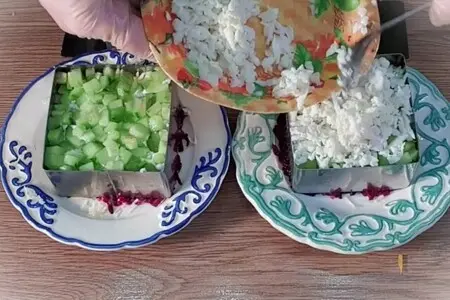 Салат со свеклой и сыром: шаг 6