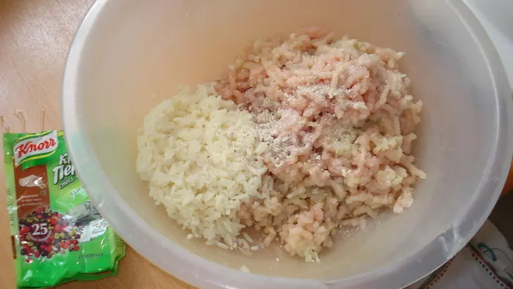 Голубцы с курятинкой: шаг 4