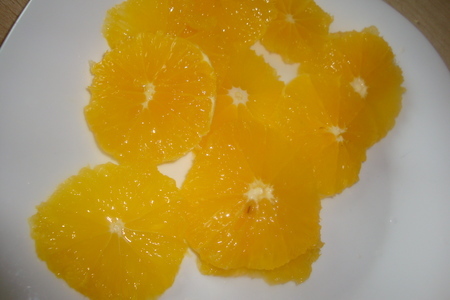 Пирожное "апельсиновое солнце": шаг 2