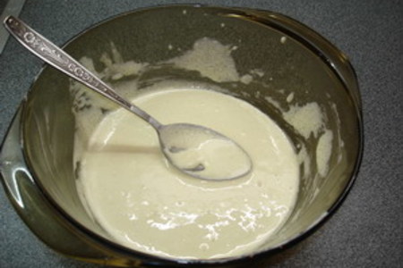 Молочный сладкий суп с клецками: шаг 1