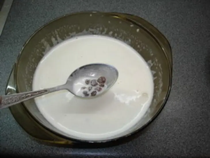 Молочный сладкий суп с клецками: шаг 3