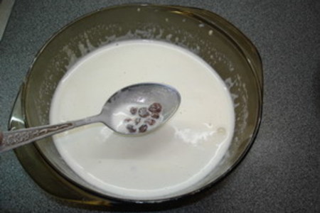 Молочный сладкий суп с клецками: шаг 3