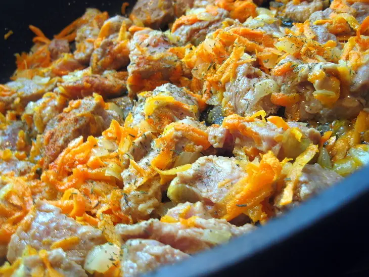 Острый кус-кус с бараниной.: шаг 2