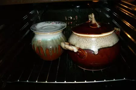 Баранина с фасолью и овощами в горшочках: шаг 6