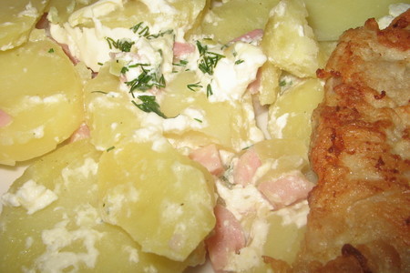 Картофель запеченный со сметаной.: шаг 4