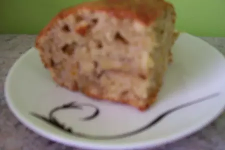 Манник нежный с яблочками и бананом: шаг 8