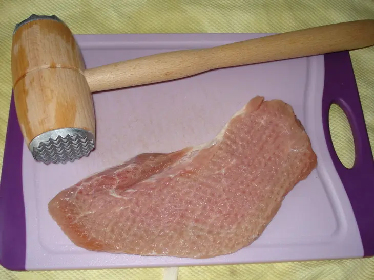 Отбивные с киви: шаг 2