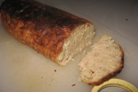 Мясной хлебец с вермишелью быстрого приготовления: шаг 4
