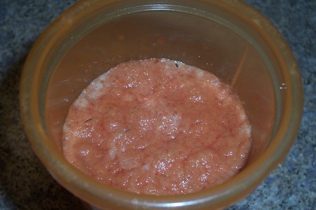 Плюшки на томатном соке.: шаг 2
