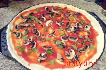 Пицца "маргарита" в семейном прочтении: шаг 4
