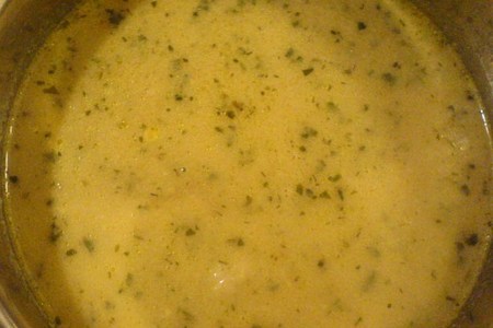 Куриный суп-пюре с цветной капустой: шаг 1