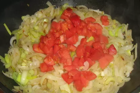Луковый пирог со шпротами: шаг 5