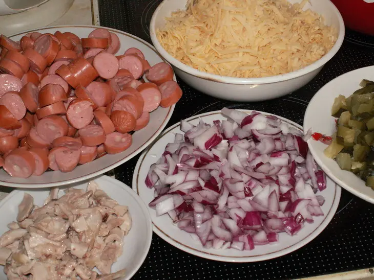 Пицца-пирог "макси-объём": шаг 3