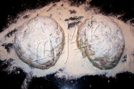 Сырный пирог на сливочном дрожжевом тесте: шаг 6