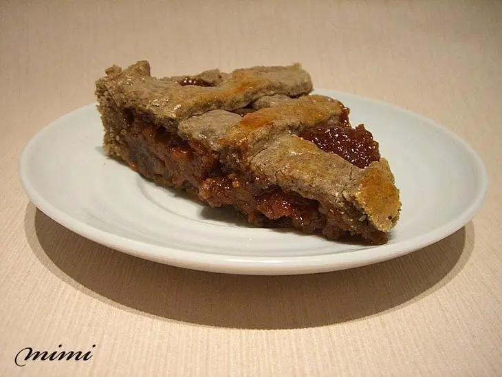 Шоколадный пирог с курагой: шаг 1