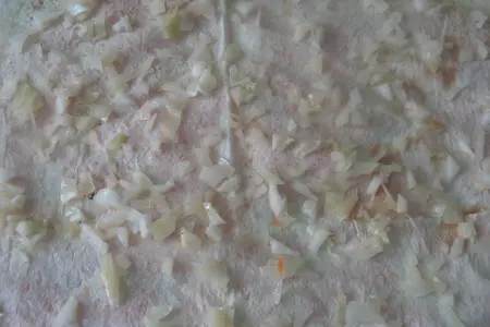 Рулет из армянского лаваша с овощами по-корейски: шаг 3