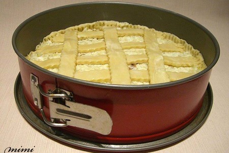 Пирог с картофелем , брынзой и печеным чесноком: шаг 2