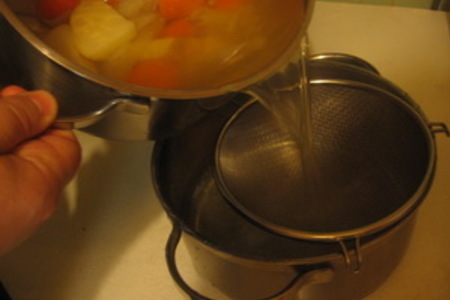 Тыквенный суп-пюре в тыкве: шаг 3