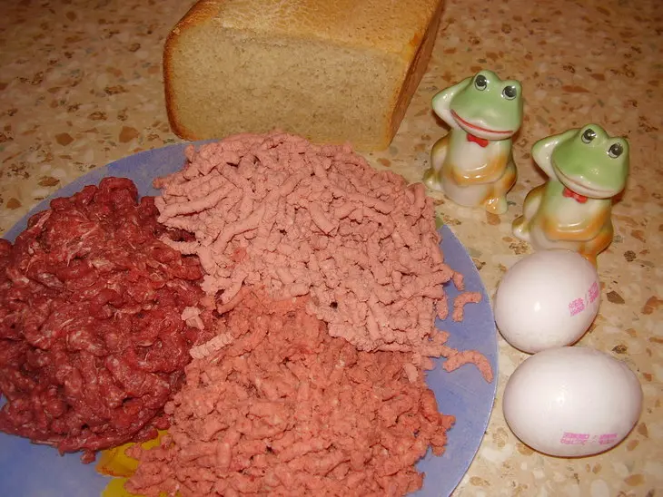 Мясной кекс: шаг 1