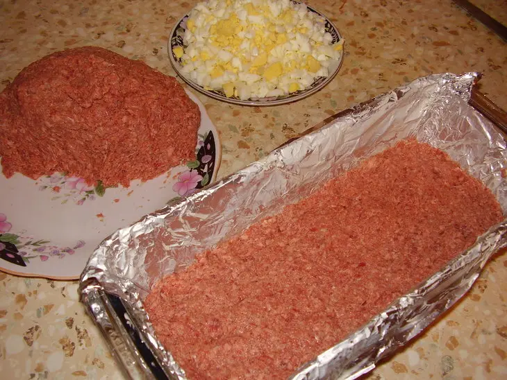 Мясной кекс: шаг 2